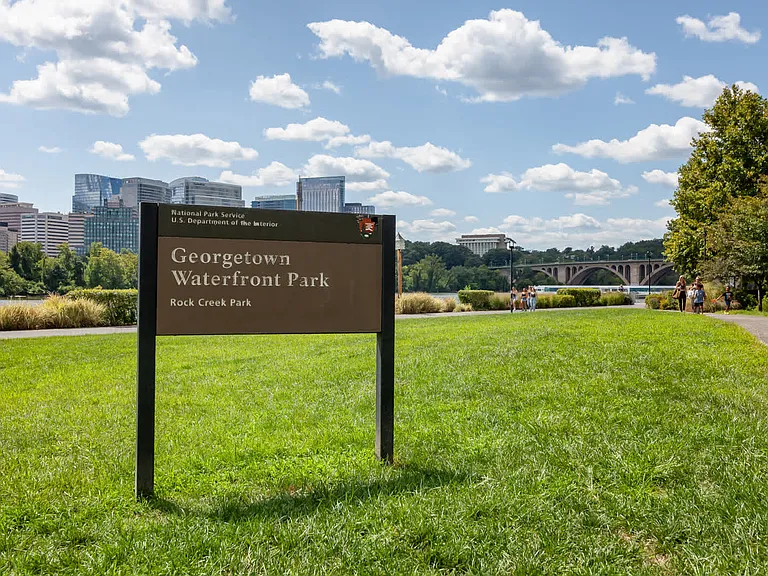 Stroll Along the Waterfront at Georgetown Waterfront Park