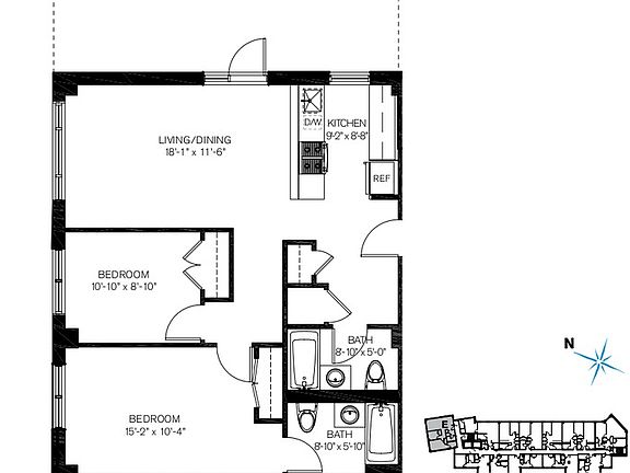 2nd image of 301 Sullivan Pl APT 6E