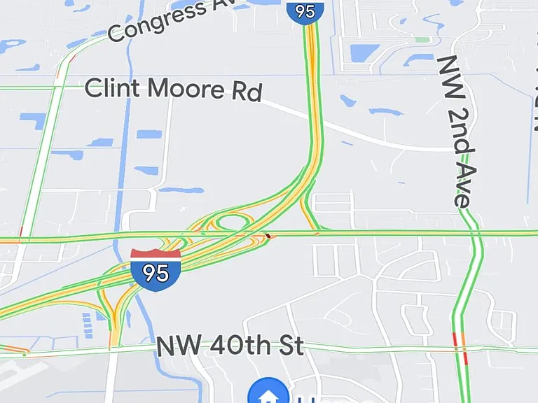 Convenient access to I-95