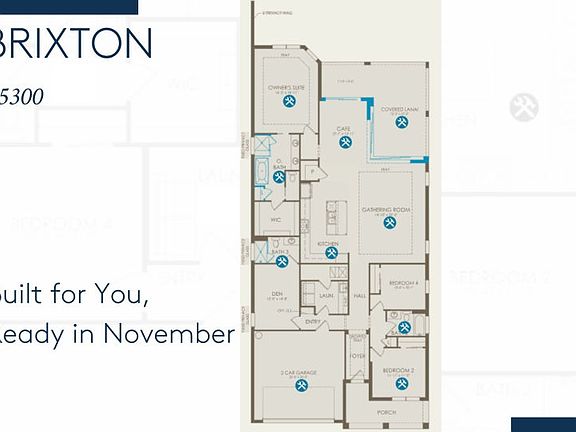Brixton Homesite 05300 Floor Plan