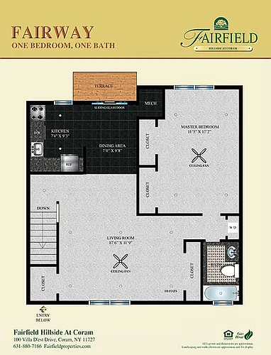 Floor plan Fairway