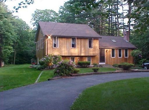 Front of house - circular drive