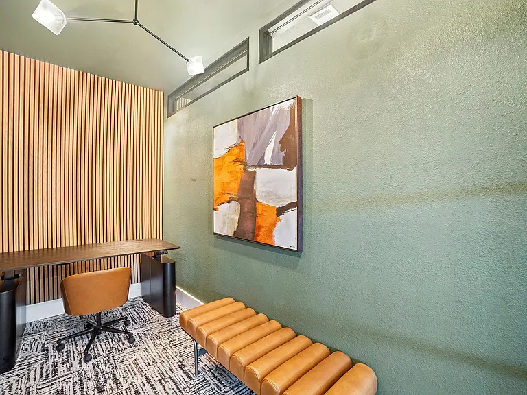 Work from home offices in the clubhouse