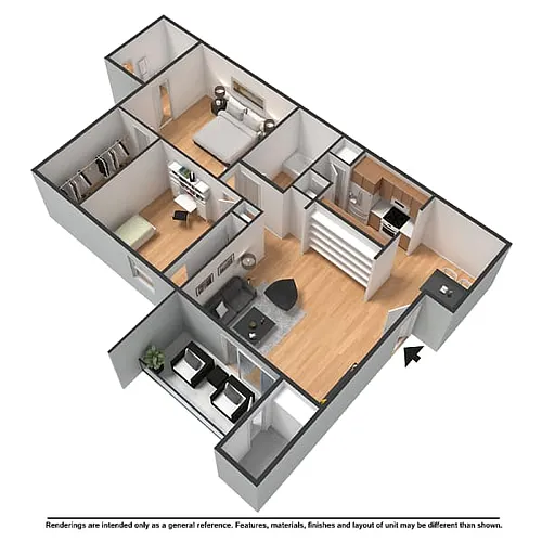 Floor plan B2