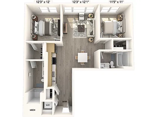 Floor plan B9a