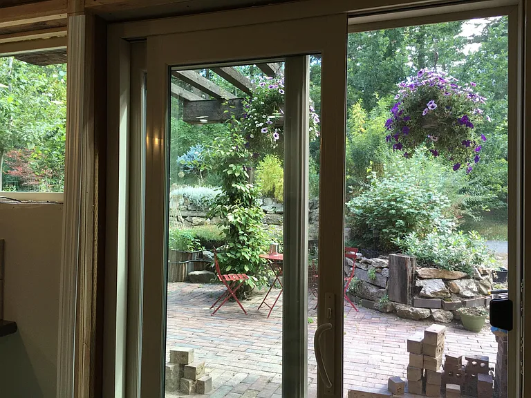 Private patio.