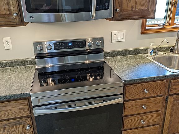 1766 Hasler Lake Davison - Stove & Microwave