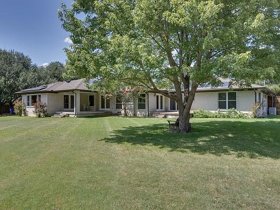Over a dozen mature live oak trees, pecan and peach