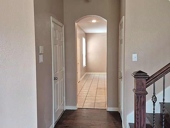 From entrance to kitchen