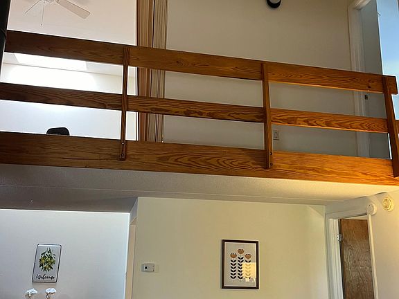 Loft area with hall to upstairs bedroom