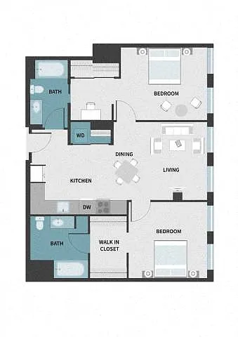 Floor plan 2B
