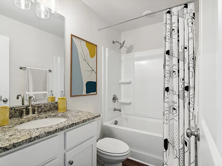 Carlisle Floor Plan Secondary Bathroom