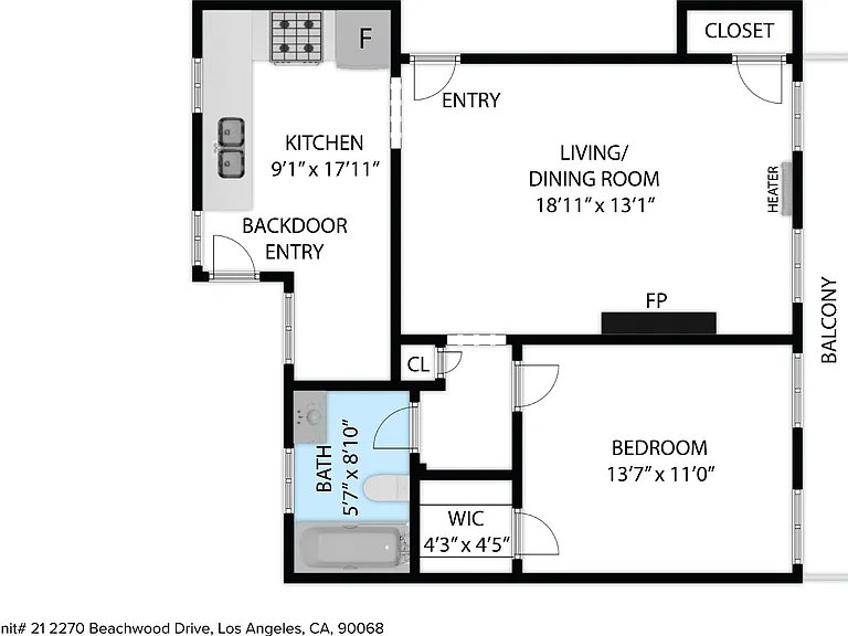 2270 N Beachwood Dr #21 — Photo 13