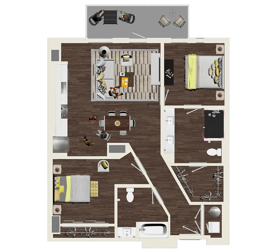 Floor plan B4T