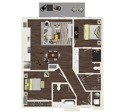 Floor plan B4T