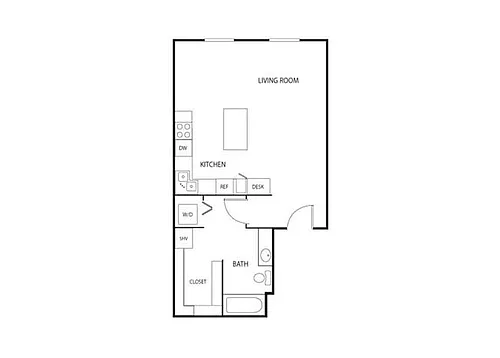 Floor plan Rothko