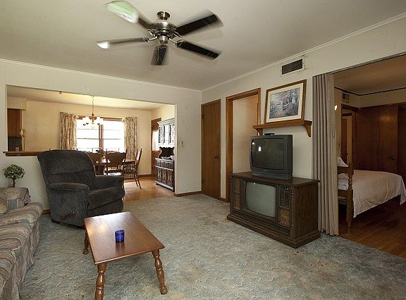 Open and bright living room