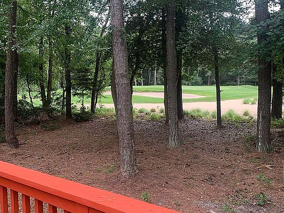 Golf Course view from deck