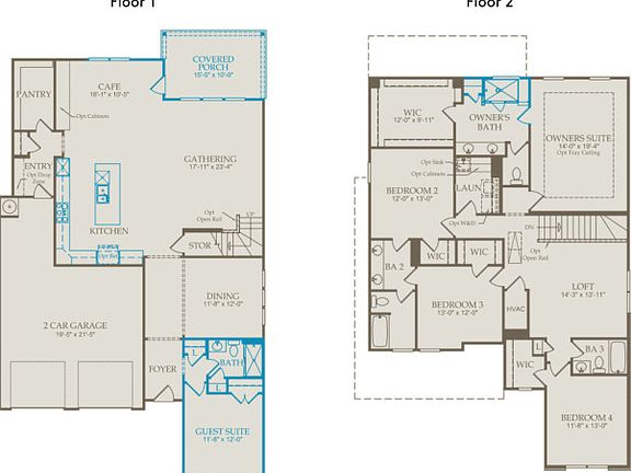 Home Design Layout With Structural Options