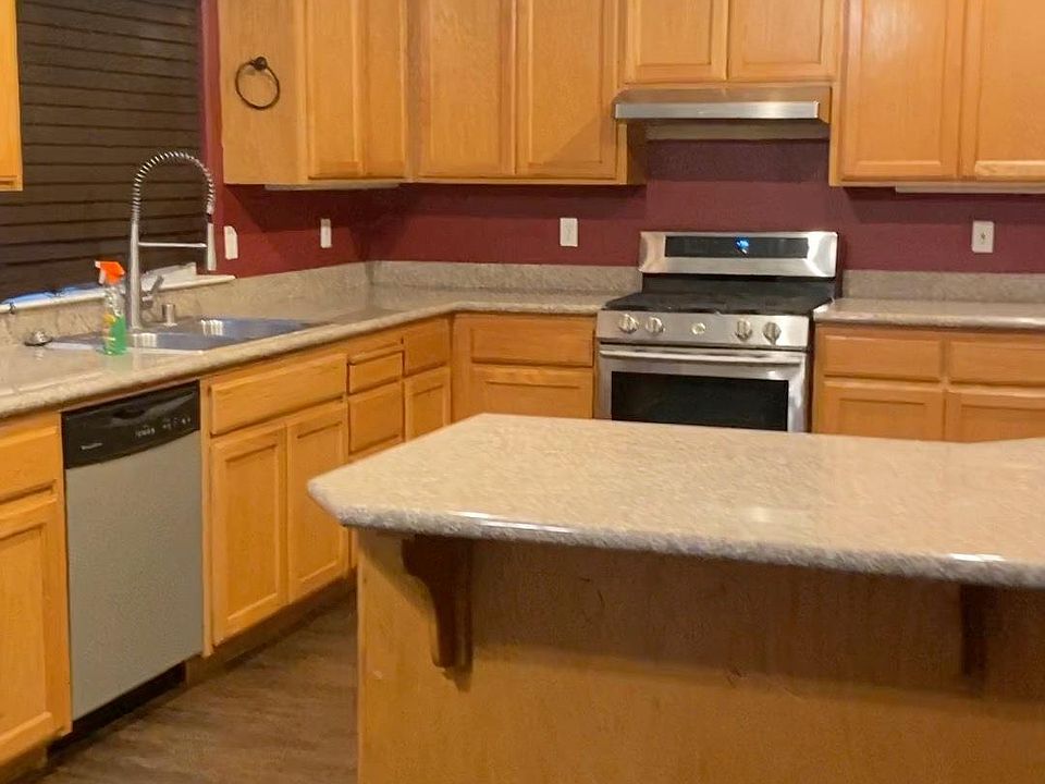kitchen and living room