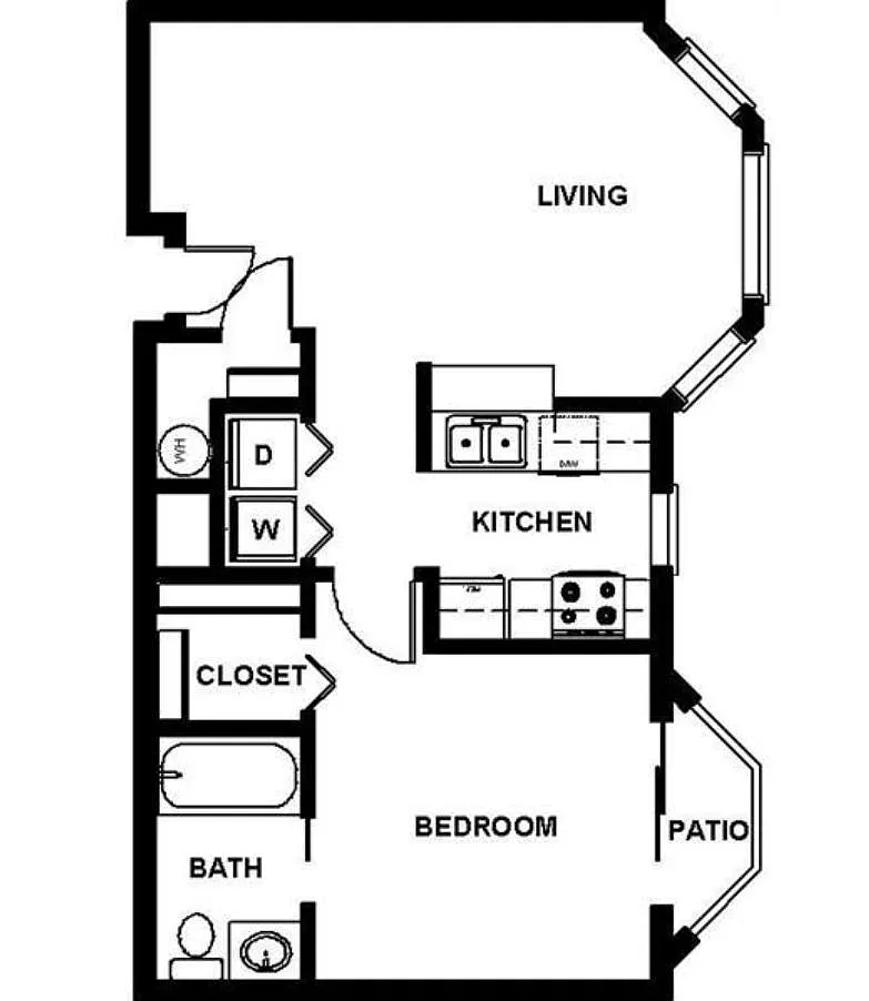 Floor plan Cosmopolitan