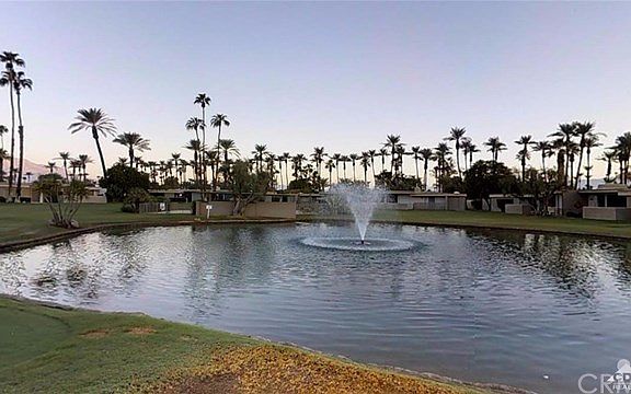 Soothing water feature.