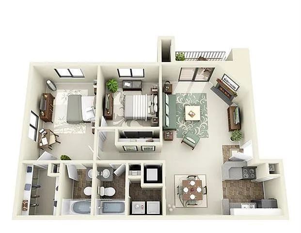 Floor plan B1