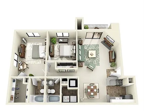 Floor plan B1