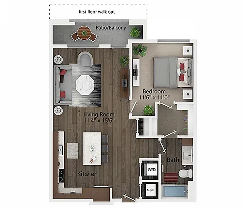 Floor plan A5 ADA