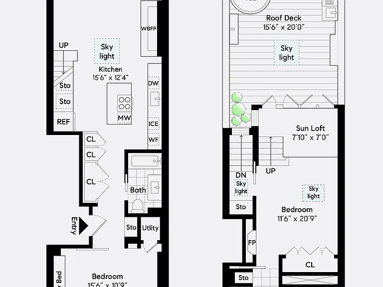 455 W 22nd St #PENTHOUSE — Photo 2