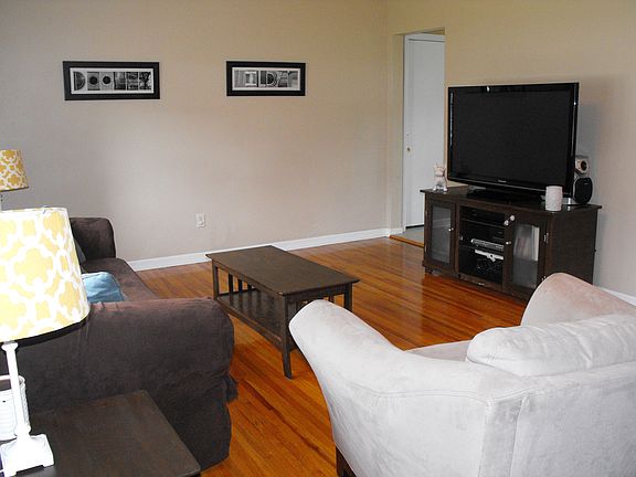 Living room from front door