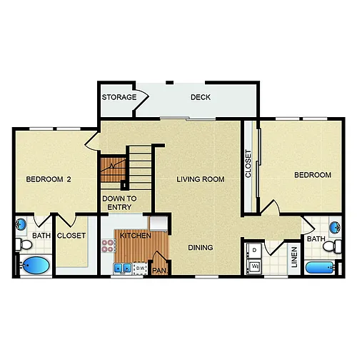 Floor plan B2