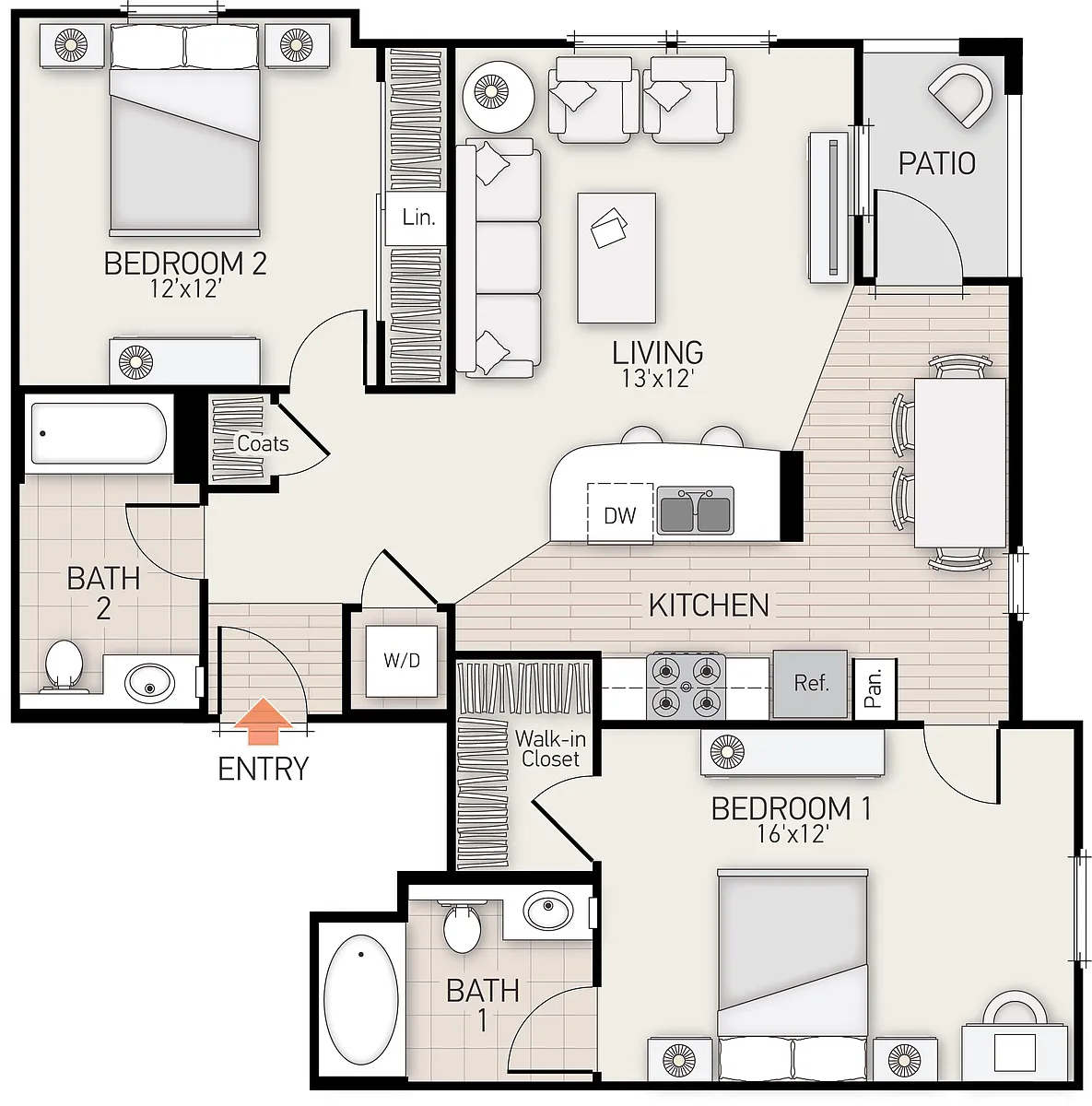 Floor plan Plan L