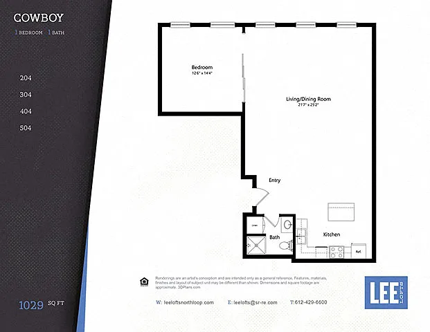 Floor plan Cowboy