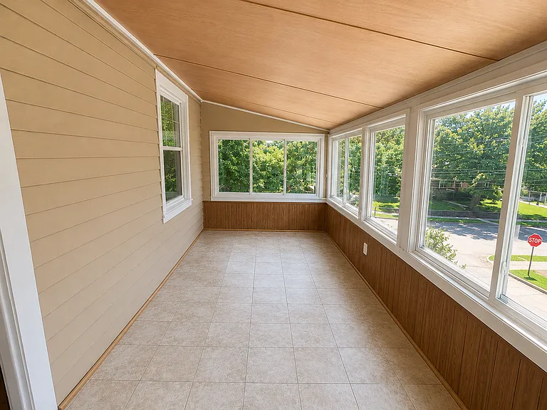 sunroom located by the living room