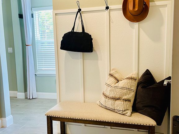 drop zone. entrance from inside garage.