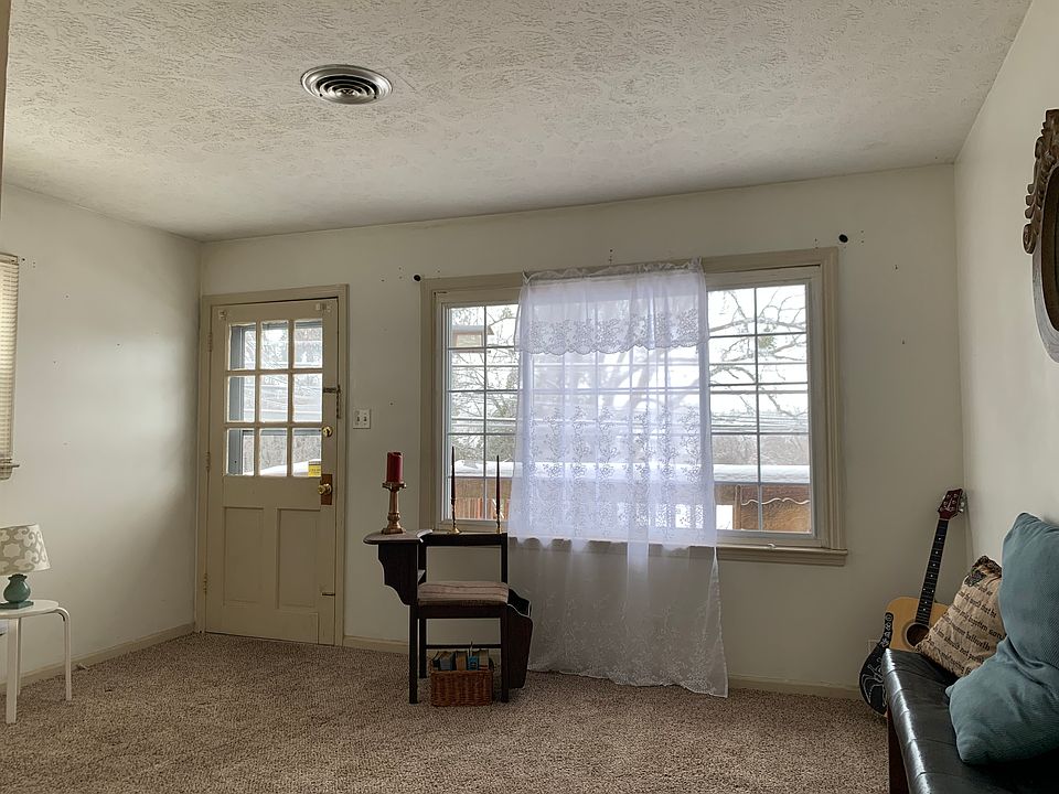 This home has front, and rear doors, for convenience, and safety.