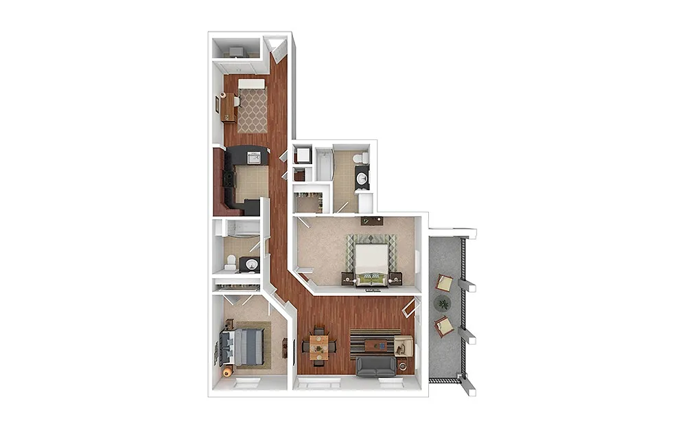 Floor plan B12