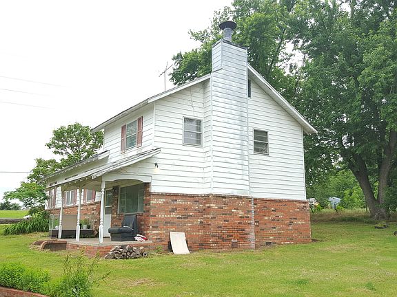 North side with back porch
