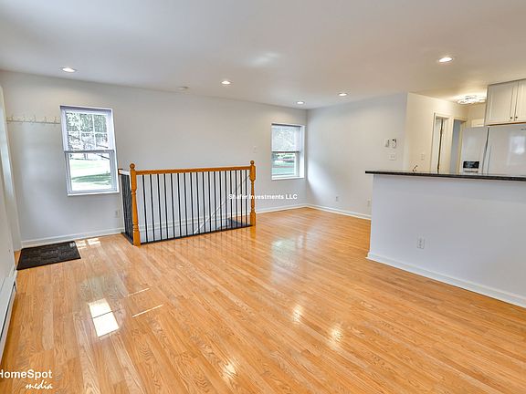 View of the great room facing Houston Street
