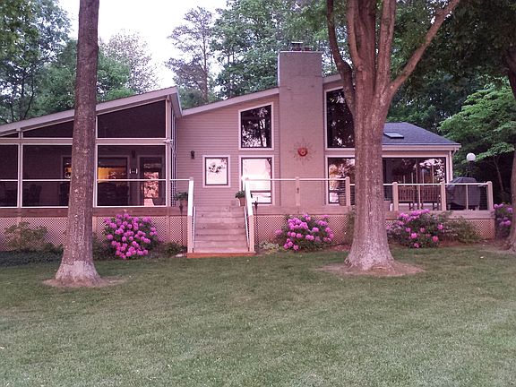 View of home lakeside