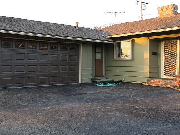 2 car attached garage and front entrance