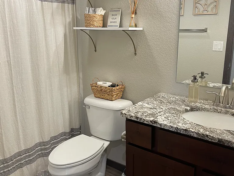 Secondary bathroom