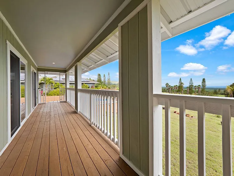 Wrap-around deck