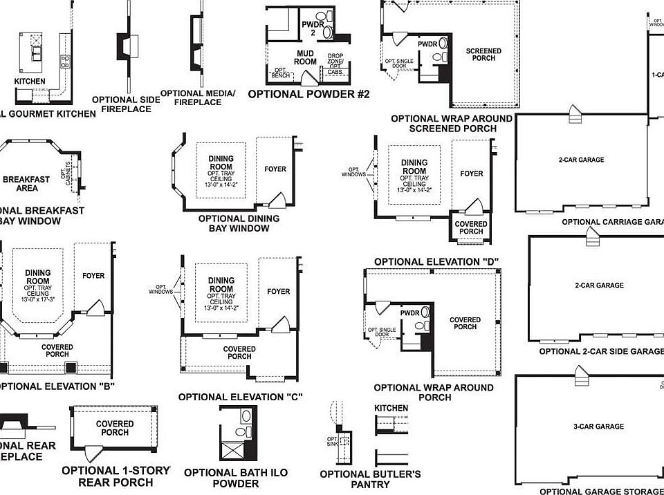 Monroe First Floor Options