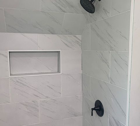 Brand New Upstairs shower