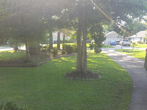 View of front yard looking from the house to street side.