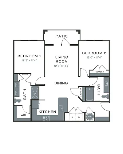 Floor plan B1