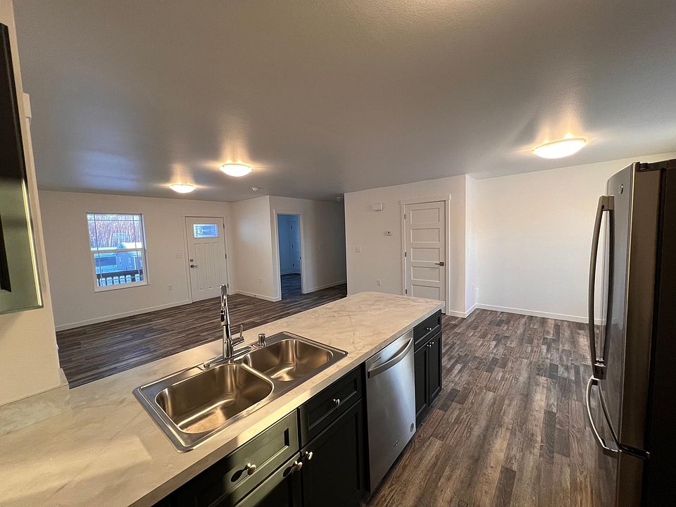Kitchen and Living Room