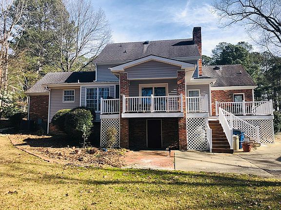 Large backyard